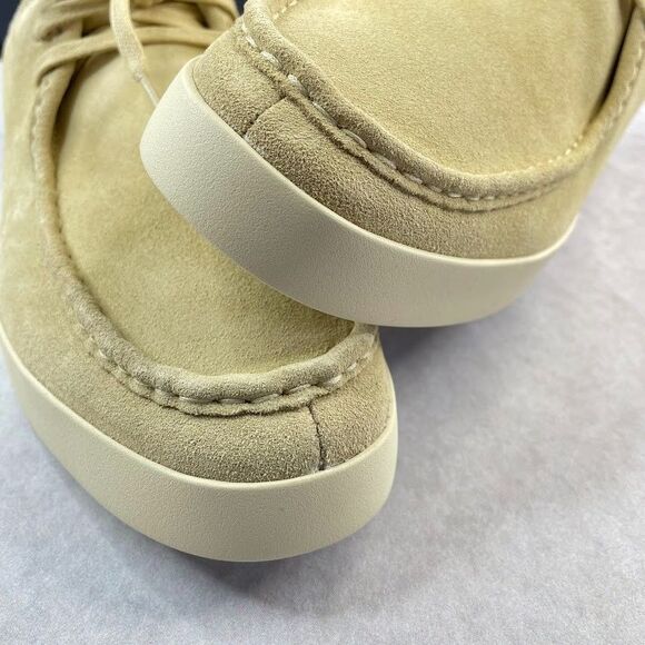 Everlane Shoes Mens Size 12.5 Beige The Desert Shoe Suede Leather Lace Up Loafer main image 6